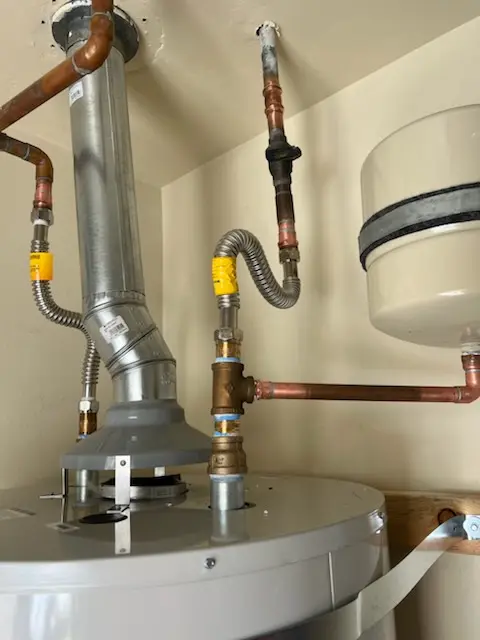 Water heater installation and plumbing repair in Dolly Varden